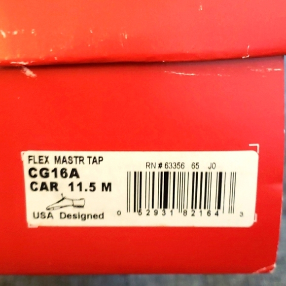 Capezio Caramel Flex Master Tap Shoe Size 11.5M - Picture 2 of 9